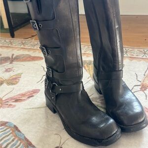 Target Black Combat & Moto Boots